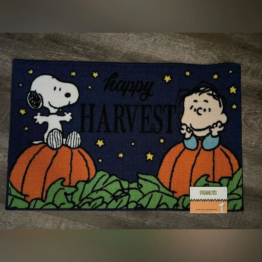 Peanuts Happy Harvest Accent Rug